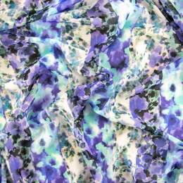 CHIFFON CREPE NICOLETTA FIORITURA