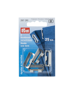 Ganci per gonne acciaio 25mm