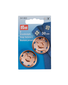 Bottoni automatici ottone 30mm