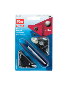 Bottoni pressione 15mm ferro antico