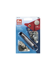 Bottoni pressione 20mm ferro antico