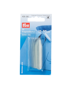 Stecca colletti 10x55mm trasparente