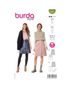 Gonna svasata - fissaggio anteriore