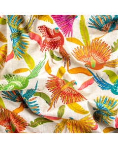 DRILL COTONE DIGITALE PAPPAGALLI
