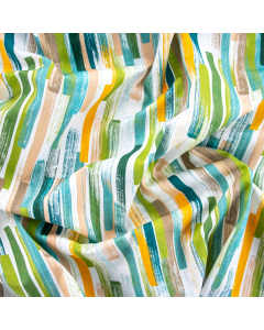 DRILL COTONE DIGITALE LINEE COLORATE