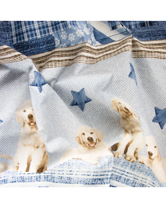 LENZUOLA MODA STELLA CANI