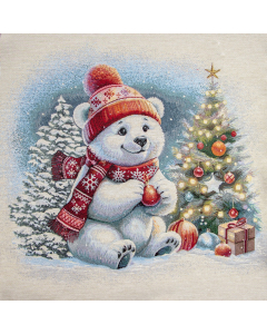 PANNELLI 47X47 CM ORSO POLARE NATALE