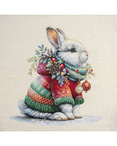 PANNELLI 47X47 CM CONIGLIO NATALE