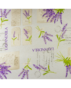 PASSATOIA STAMPATA LAVANDA