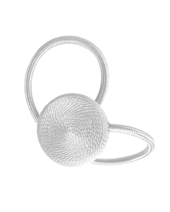 calamita per tende cerchio bianco