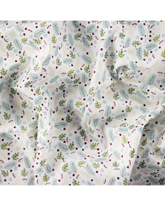 COTONE NATALIZIO ORO FOGLIE