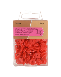 BOTTONE AUTOMATICO IN PLASTICA 12MM