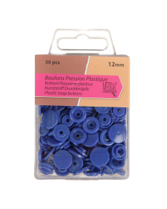 BOTTONE AUTOMATICO IN PLASTICA 12MM