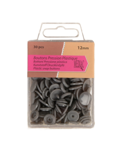 BOTTONE AUTOMATICO IN PLASTICA 12MM