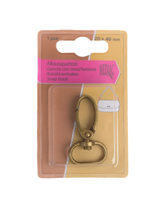 MOSCHETTONE 1 PZ 20 MM