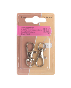 GANCIO CON MOSCHETTONE 7X38