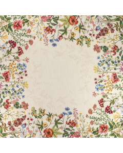 Tovaglia piazzata 100x100 fiori campo