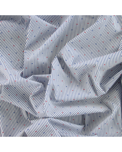 COTONE CAMICERIA POIS E RIGHE