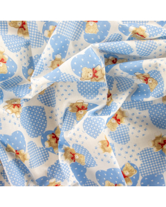 COTONE STEF TEDDY CUORE