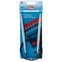 Ferri circolari plastica 100cm 8mm