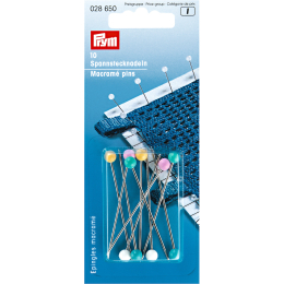 Spilli testa piatta macramè 1,15x55mm