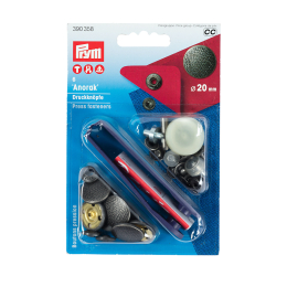 Bottoni pressione 20mm argento antico