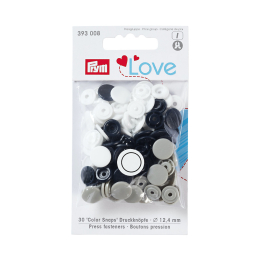 Bottoni pressione Love 12,4mm