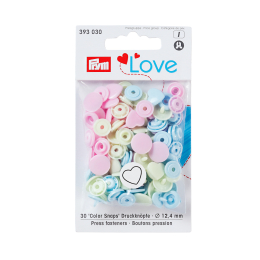 Bottoni pressione Love 12,4mm