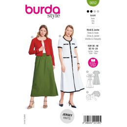 Cartamodello-Abito e Cardigan