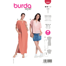 Cartamodello-Dress e Tunic Top