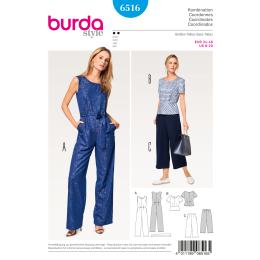 Cartamodello-Tuta Camicetta Pantalone