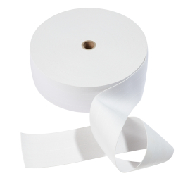 Nastro elastico soffice 80mm bianco
