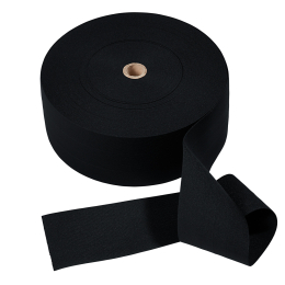 Nastro elastico soffice 100mm nero