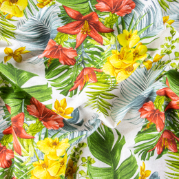 HALF PANAMA FIORI TROPICALI