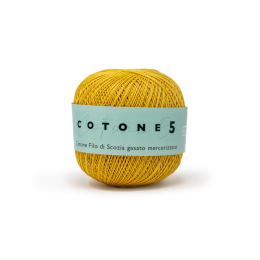 FILO UNCINETTO COTONE N.5 GOM.DA 100G