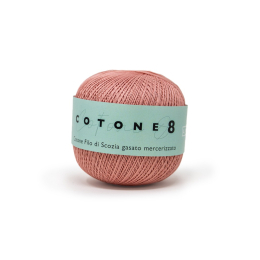 FILO UNCINETTO COTONE N.8 GOM.DA 100G