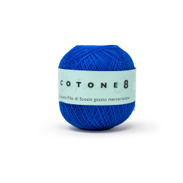FILO UNCINETTO COTONE N.8 GOM.DA 100G