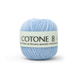 FILO UNCINETTO COTONE N.8 GOM.DA 100G