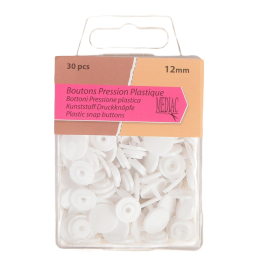 BOTTONE AUTOMATICO IN PLASTICA 12MM