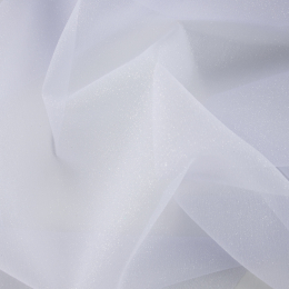 ORGANZA GOFFRATA BRILLANTINATA MANCHE SPOSA