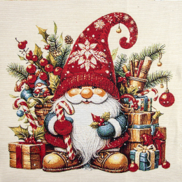 PANNELLI 47X47 XMAS PRESENTS LUREX