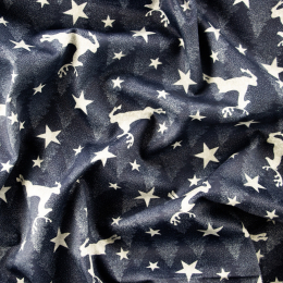 BABY COTONE DIGITALE RENNE E STELLE