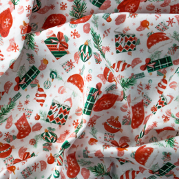 BABY COTONE DIGITALE BERRETTO NATALE